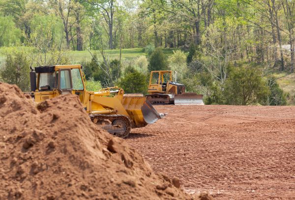 Bulldozer Land Clearing in Missoula